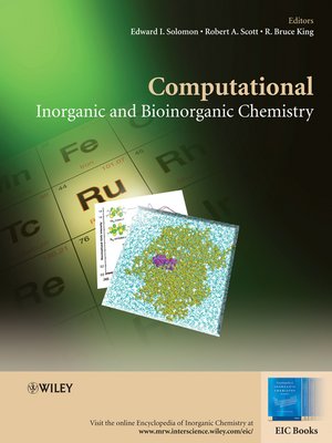 cover image of Computational Inorganic and Bioinorganic Chemistry